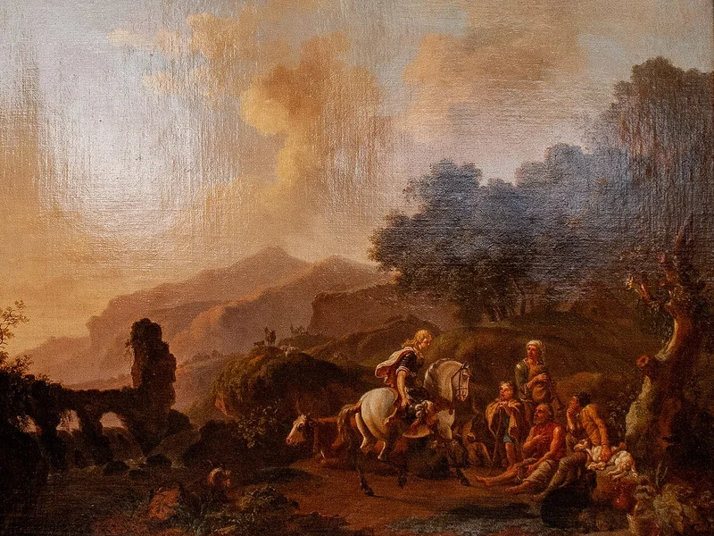 1734-Olivier Le May - Erminia tra i pastori